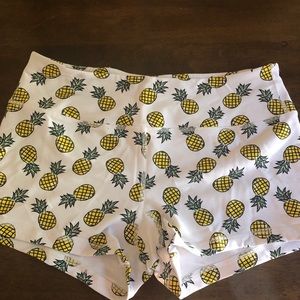 SAVAGE Barbell Pineapple Lifting Shorts